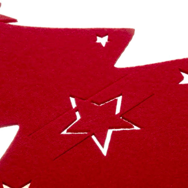 Įrankių dėklų rinkinys Kalėdinė eglutė– 12 vnt.