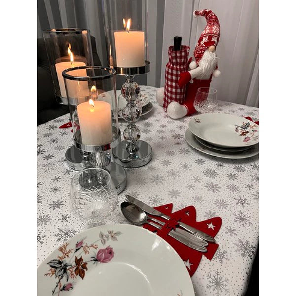 Įrankių dėklų rinkinys Kalėdinė eglutė– 12 vnt.