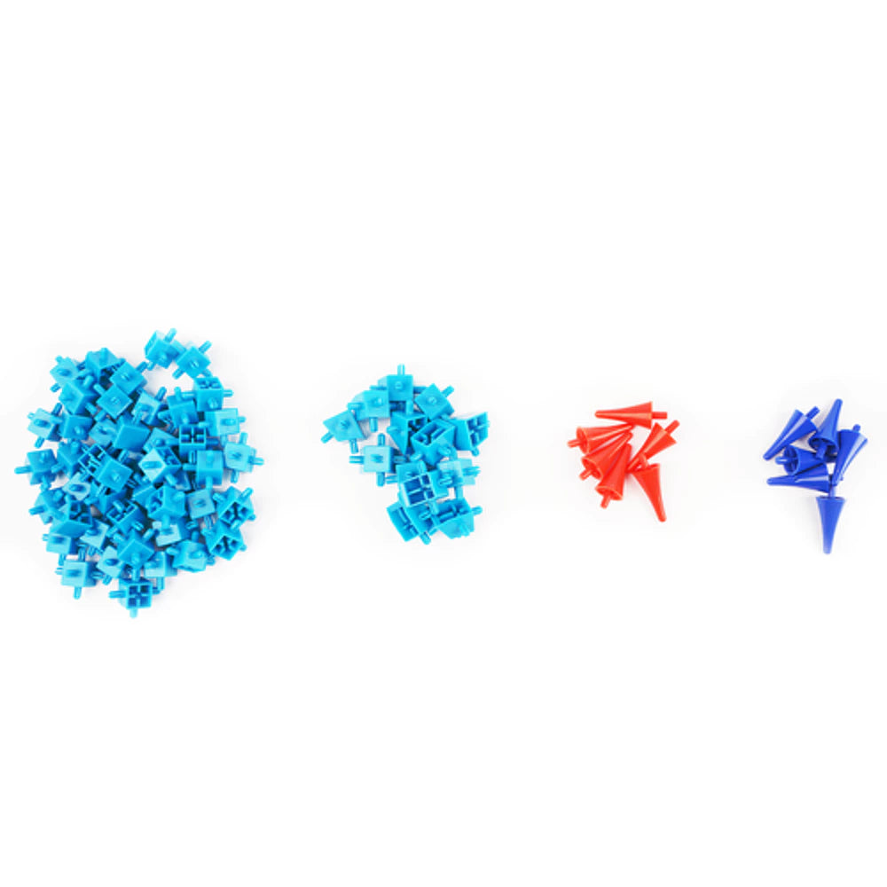Statybiniai kaladėlės Namelis KRUZZEL (268 detalės )