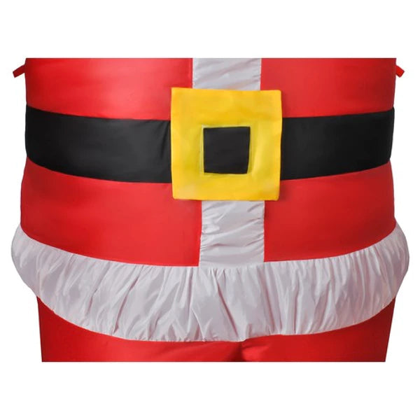 Pripučiamas Kalėdų Senelis su LED apšvietimu (180 cm)