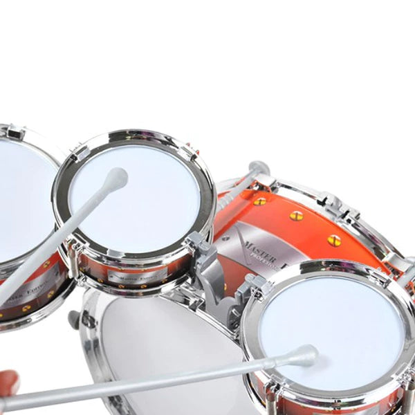 Vaikiškas būgnų rinkinys XL (5 būgnai, cimbolas ir kėdutė)