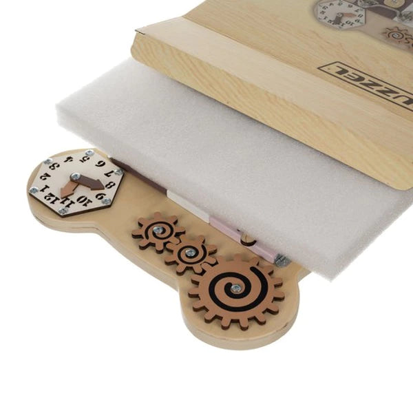 Kruzzel Meškiukas manipuliavimo lenta 10 in 1