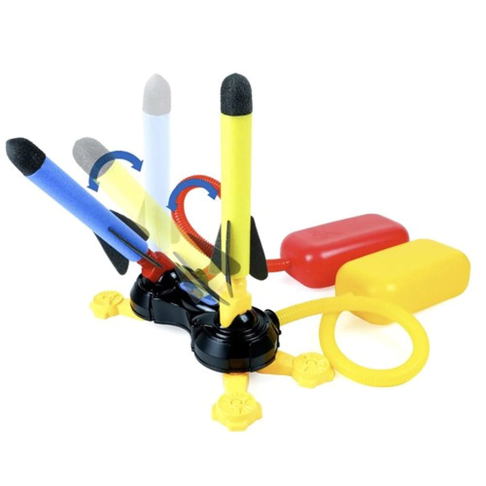 Dvigubas raketų paleidėjas vaikams