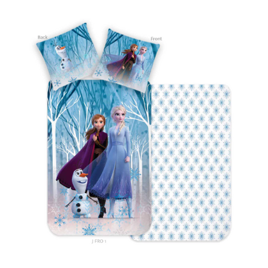 Kūdikių patalynės komplektas Disney Frozen (100x135 cm, 2 dalių)