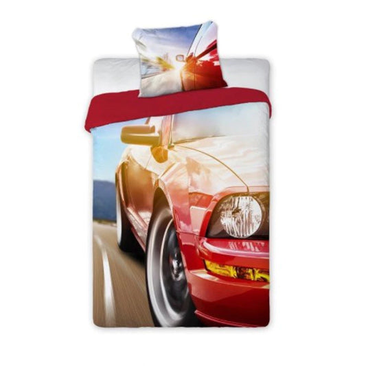 Vaikiškas patalynės komplektas Turbo 4x4 (160x200, 2 dalių)