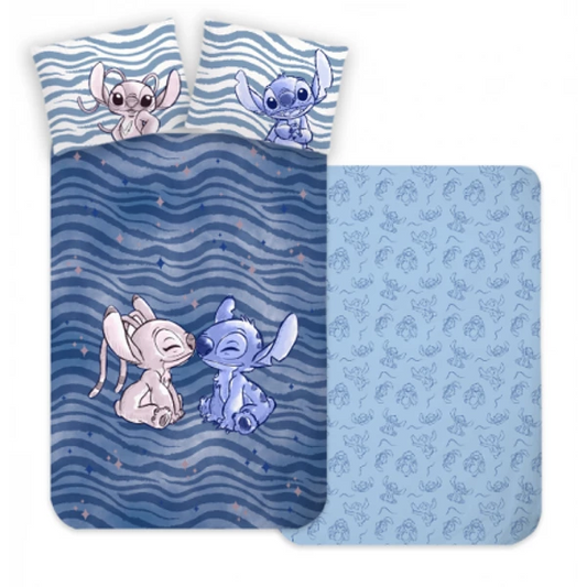Kūdikių patalynės komplektas Lilo & Stitch (100x135, 2 dalių)