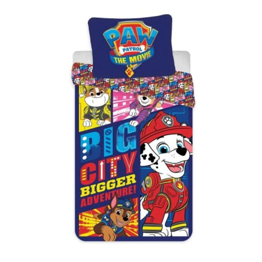 Vaikiškas patalynės komplektas  Paw Patrol (140x200, 2 dalių)