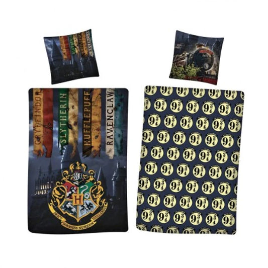Vaikiškas patalynės komplektas Harry Potter (140x200, 2 dalių)