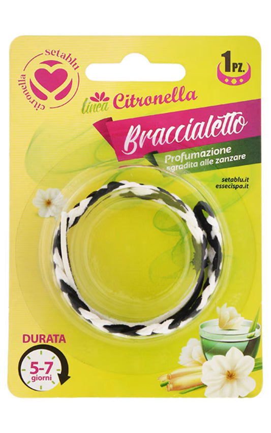 CITRONELLA apyrankė nuo uodų ir mašalų (1 vnt)