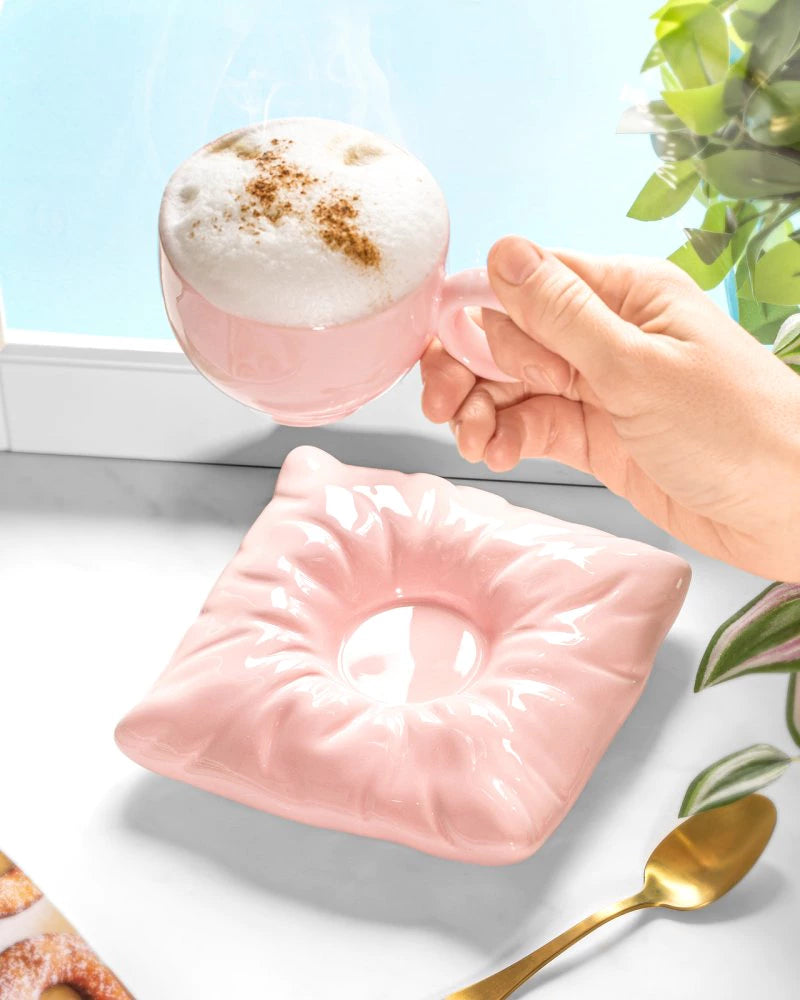 Karališkas puodelis ( Rožinis)