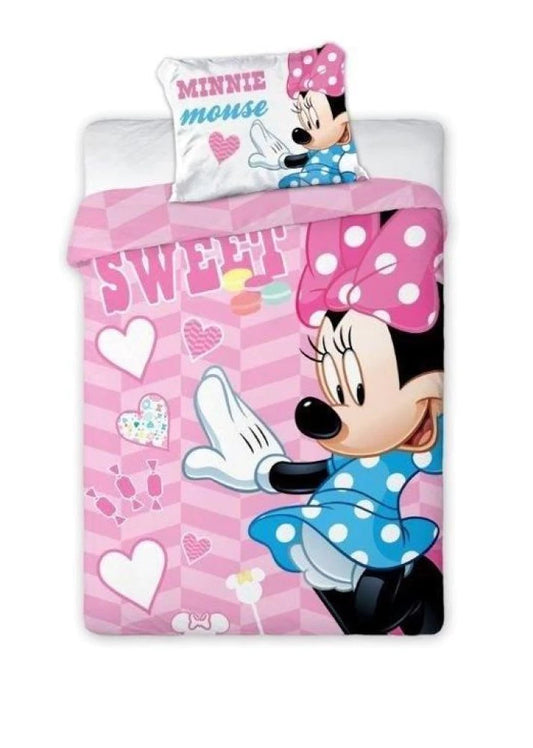 Kūdikių patalynės komplektas Disney Minnie (135x100, 2 dalių)
