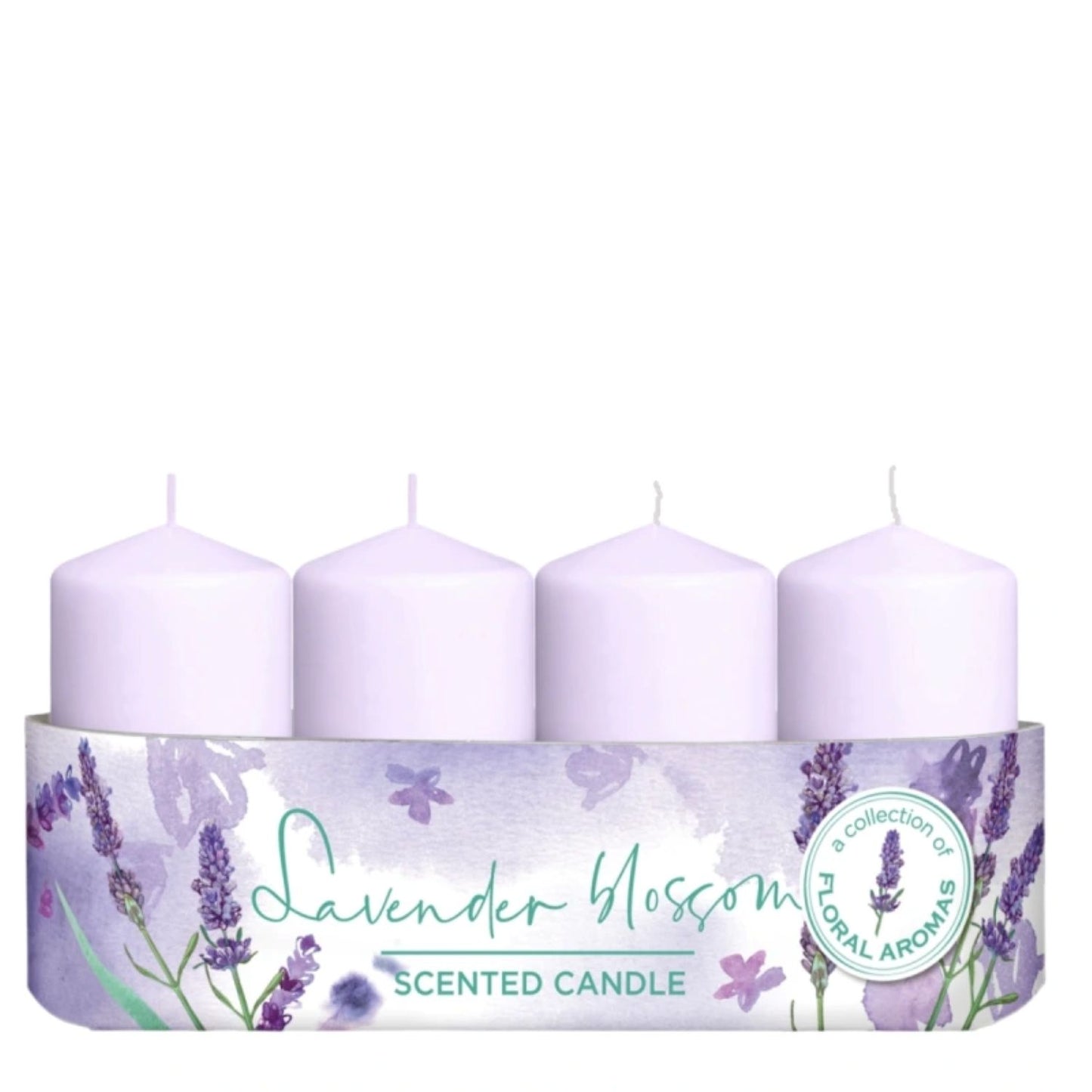 Kvepianti žvakė Levander, 4 vnt. (Violetinė)